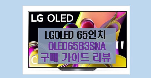 LG OLED 65인치 OLED65B3SNA