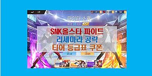 SNK 올스타 파이트 티어