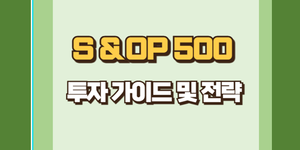 S&OP 500 투자