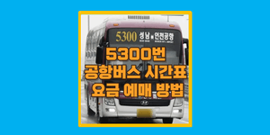 5300번 공항버스