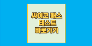 싸이코패스 테스트